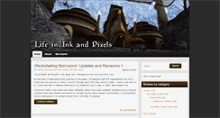 Desktop Screenshot of lifeininkandpixels.com